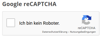 Google reCAPTCHA